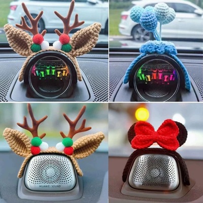 问界AITOM5M7UltraM8M9尚界H5音响帽子智界S7R7享界S9车内装饰品