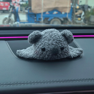 新款奔驰E级E300L/500/EQE/EQS车内中控台摄像头装饰摆件帽子发箍