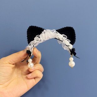 中国红喵公主哪吒极氪007GT/001/7X中置音响帽子装饰品猫耳朵摆件