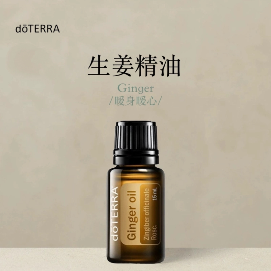 多特瑞 生姜单方精油15ml官网doterra正品按摩皮肤涂抹海外版图片