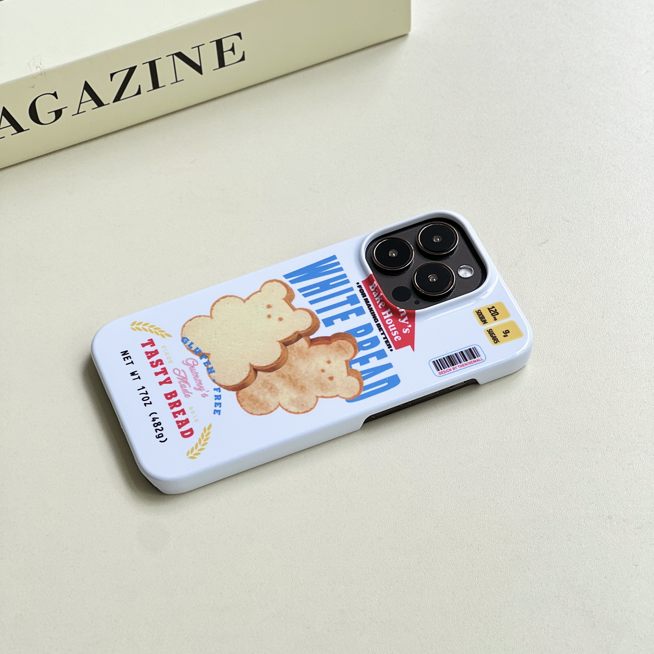 韩国小众饼干熊熊手机壳硬壳全包按键适用苹果iPhone15promax菲林手机壳16pro磨砂12亮面全包13精孔软壳11