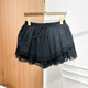 短裙裙裤 半身裙2026年春夏新款 百搭公主蕾丝拼接蛋糕时尚 XSJ1Q17C