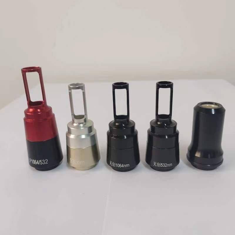 黑科技洗眉机配件1064 532激光头皮秒洗眉头洗纹身激光头无创探头