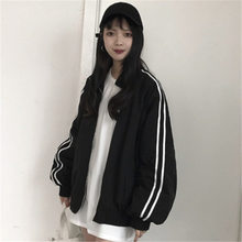 韩版 夏季 宽松百搭原宿bf风防晒衣ins潮 外套女短款 学院风2018新款