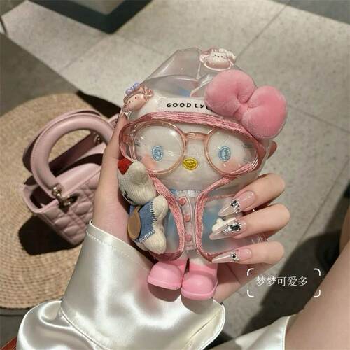 Kittyd包包挂件精致毛绒防丢公仔玩偶少女挂饰高颜值爆款雨衣系列