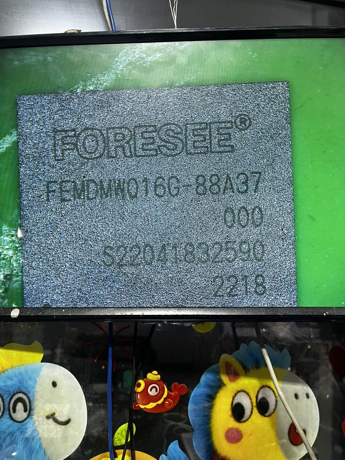 FEMDMW016G-88A37 153FBGA EMMC 16GB 内存芯片IC测好