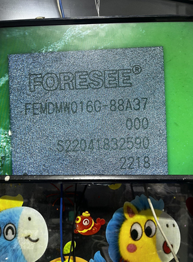 FEMDMW016G-88A37 153FBGA EMMC 16GB 内存芯片IC测好