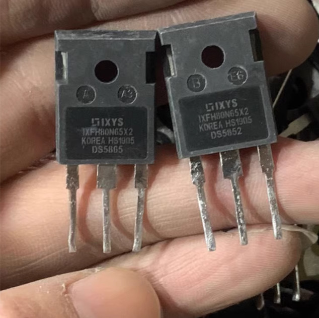 IXFH80N60X2A 适用吉利欣锐小鹏新能源充电机场效应MOS管拆机测好