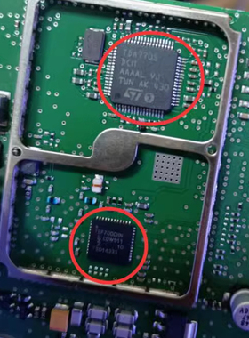 TDA7705DCM TEF7000HN 奥迪收音机盒板子053 056易损通病芯片现货