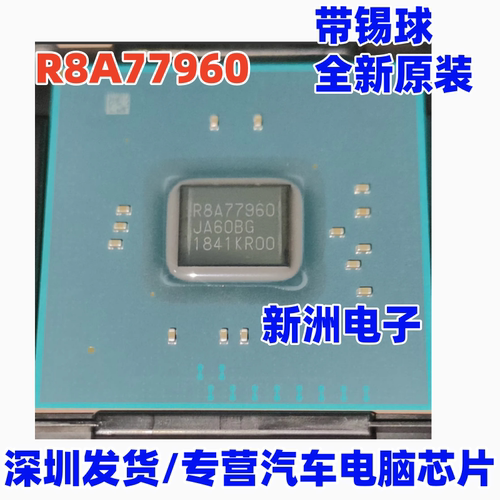 R8A77960 汽车导航中控主机BGA芯片 全新原厂 带锡球