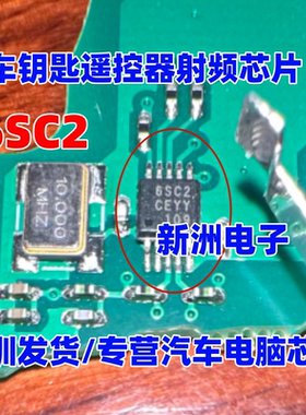 6SC2  适用汽车钥匙遥控器常用易损射频芯片 全新SOP10脚