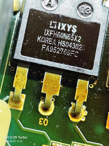 IXFH60N65X2 适用北汽EC180新能源充电机场效应三极管N沟道拆机