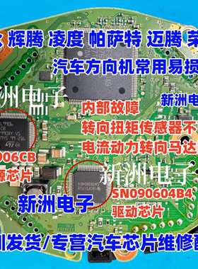 SN090604B4 L9906  L9906CB 适用大众辉腾荣威方向机电脑芯片全新