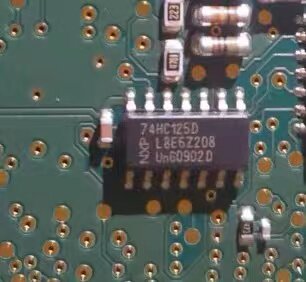 74HC125 74HC125D适用宝马N52 MSV90发动机汽车常用逻辑芯片SOP14