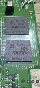 KLMAG2GESD-B03Q BGA153球 EMMC 5.0 16GB 全新原装