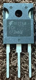 FCH072N60F  新能源充电桩场效应管 600V 52A  大功率 全新