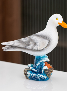 地中海海洋风格海鸥海鸟