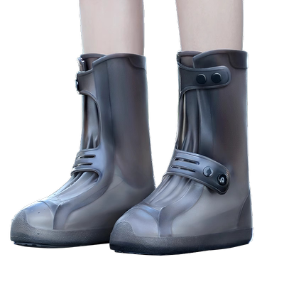 中高筒鞋套男女四季防水防滑雨鞋