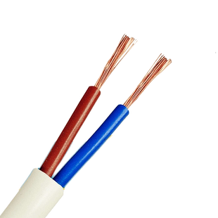 江南电缆RVV3芯*0.5/0.75/1/1.5/2.5/4平方电源线五彩国标护套线