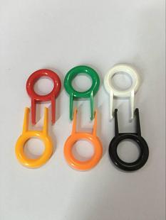 钢丝拔键器金属拔轴器机械键盘通用换轴键帽拔键器拔轴器二合一