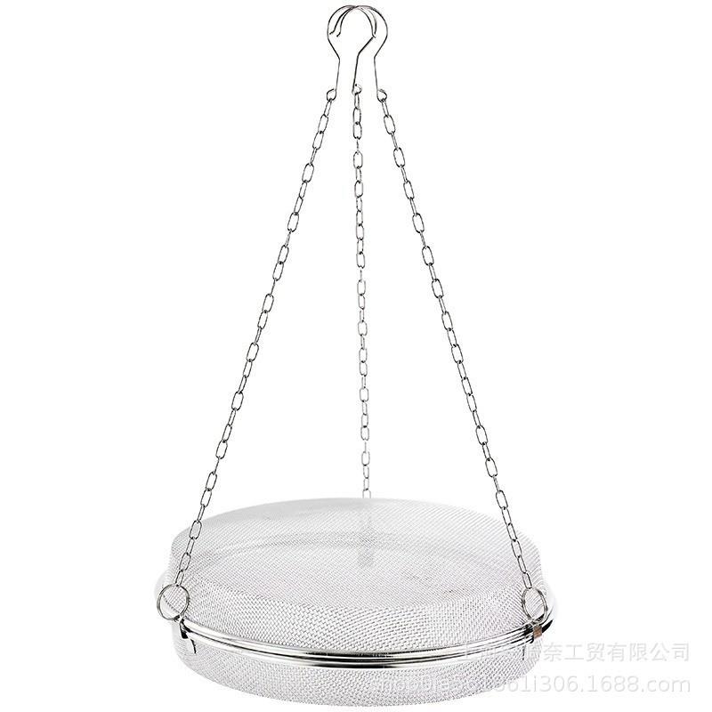 不锈钢晾晒篮筛子圆形筛网家用晒干货小鱼网防苍蝇神器晒