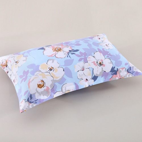 大量纯棉小清新单人枕套  加工碎花一对4874拉链家用枕头套