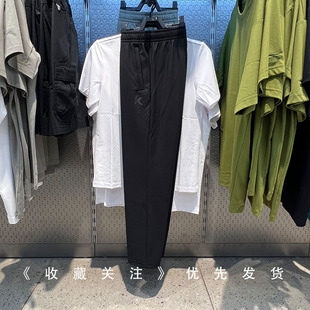 加绒保暖散口梭织长裤 安踏男裤 运动裤 新款 152541318N 2025冬季