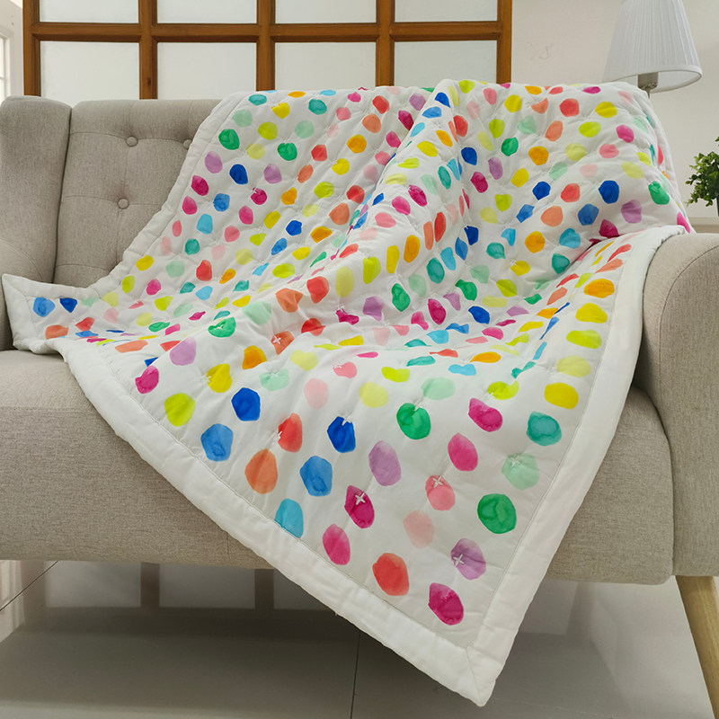 有机棉幼儿园小被子新款童被全棉