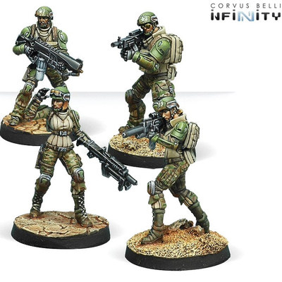 【桌游乱炖】Infinity: Ariadna USAriadna Grunts