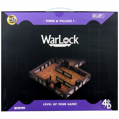 【桌游乱炖】DND跑团地形 WarLock Tiles - Town & Village 16506