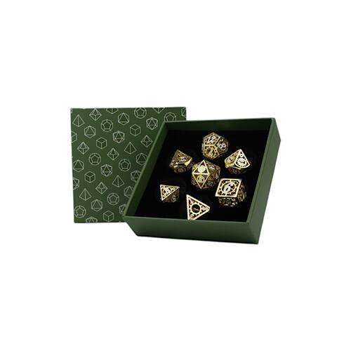 【桌游乱炖】LPG Dice Clockwork Sun Dice Set Ancient Bronze