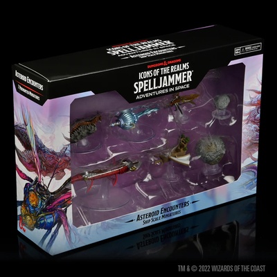 【桌游乱炖】DND 跑团模型Ship Scale Asteroid Encounters 96181