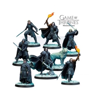 【桌游乱炖】Game of Thrones Miniatures Nights Watch