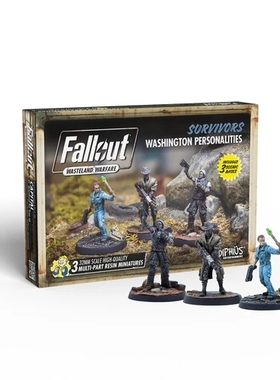 【桌游乱炖】辐射 废土战争 Survivors Washington Personalit