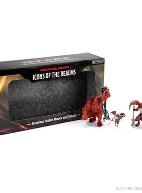 【桌游乱炖】DND模型Archdevils Hutijin Moloch Titivilus 96141