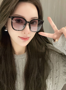 可折叠墨镜女大框2024新款级感超轻遮阳防晒防紫外线开车太阳镜