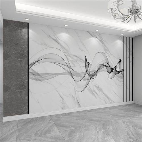 现代简约电视背景墙壁纸8轻奢壁布烟雾壁画北欧墙纸影视墙布新款,家装主材,定制壁画,淘宝优惠券,粉丝福利购,淘宝优惠卷