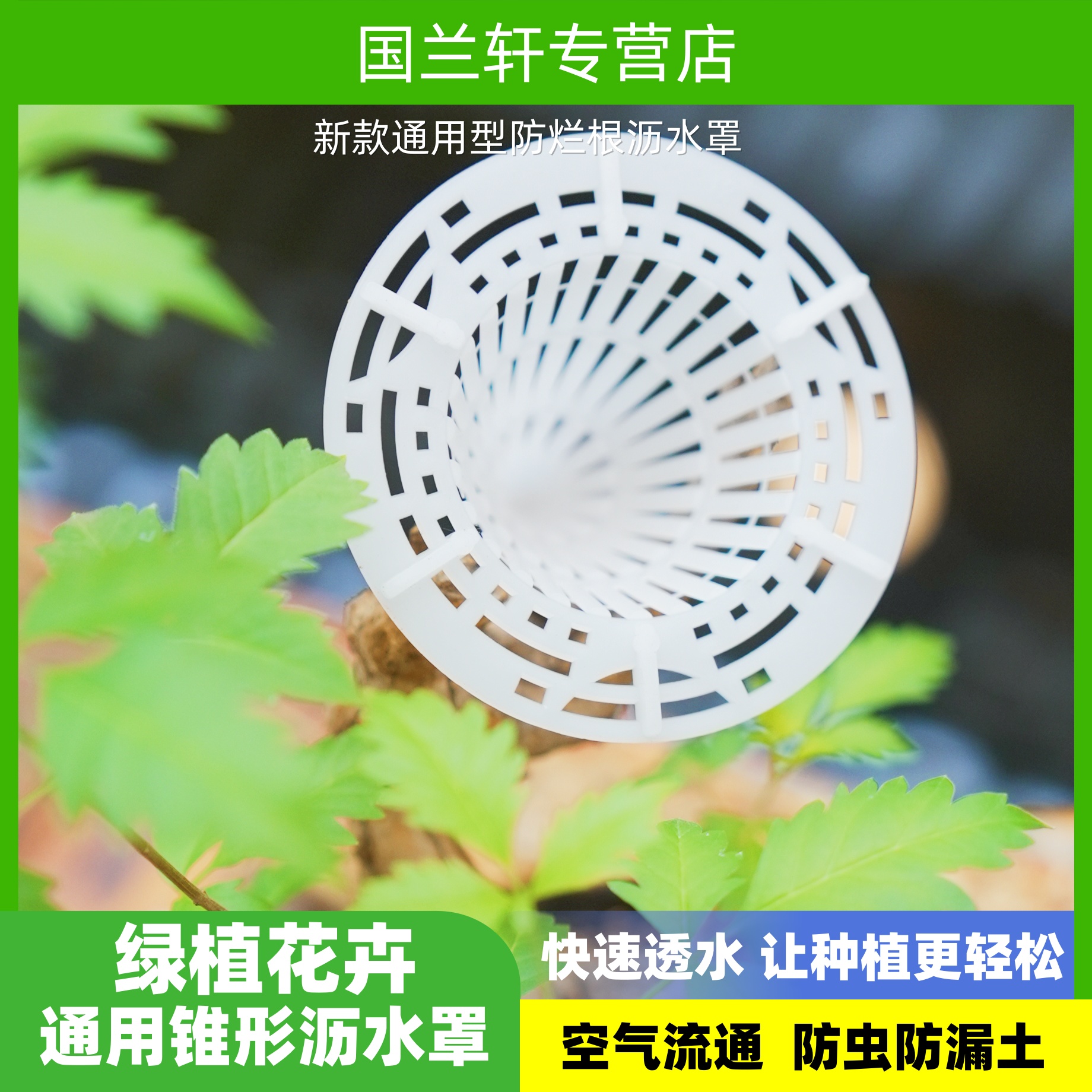 沥水罩兰花盆景老桩多肉垫底