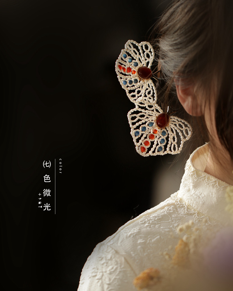 复原款旗袍簪子 日常发簪现代丸子头盘发头饰国风古典 茶服发钗女