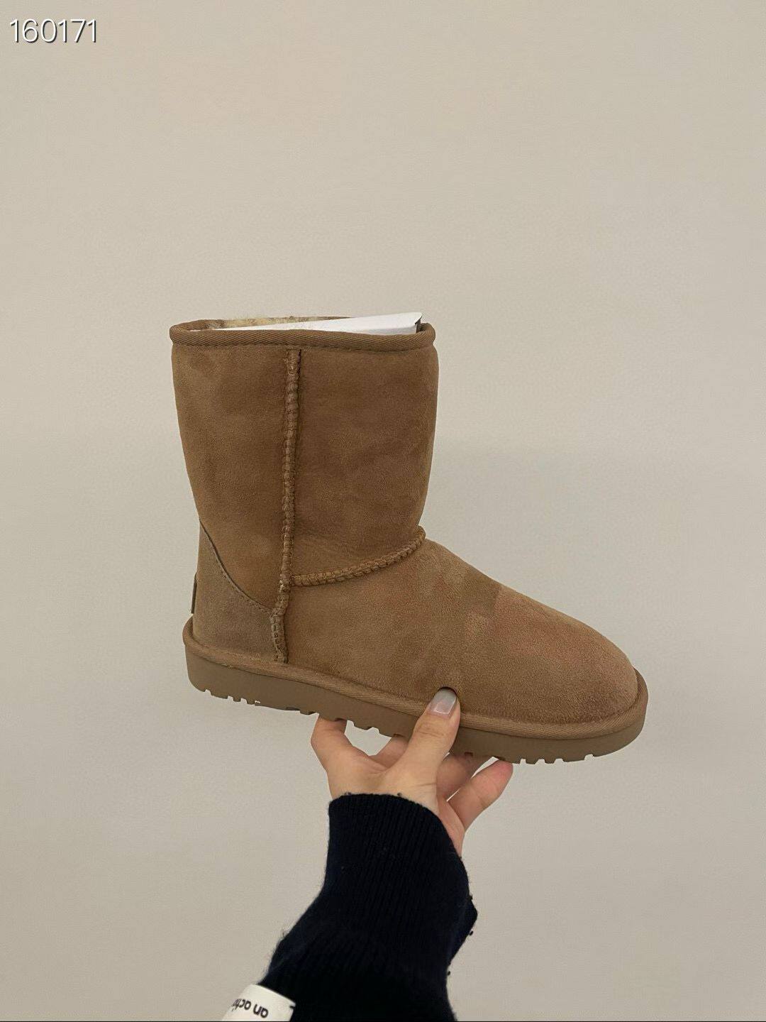 桑坡经典中筒ins风两穿简约时时尚雪地靴