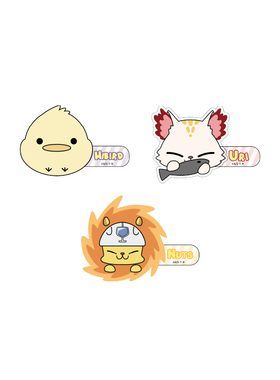 【正版官谷】家庭教师HITMAN REBORN！周边发夹云豆瓜 潮玩星球