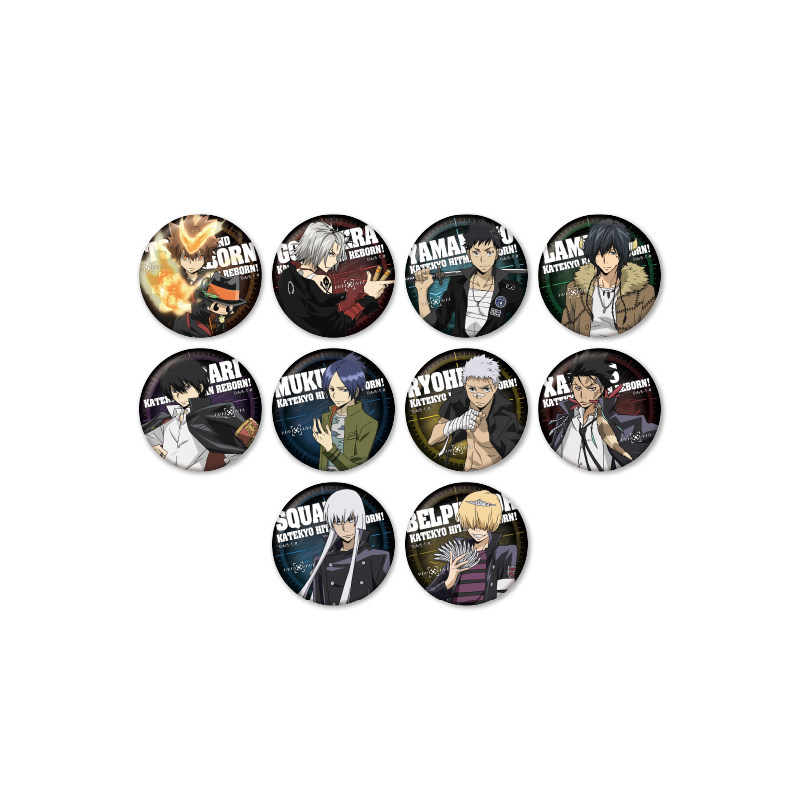 【正版官谷】家庭教师HITMAN REBORN周边反光徽章吧唧 潮玩星球