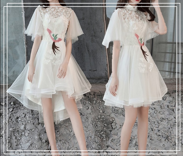 Command full dress Middle school student Korean Edition have cash less than that is registered in the accounts temperament Sister group Evening dress Lace Ultra cents Evening dressin the Women's clothing/Boutique , Wedding/Cheongsam/Formal dress , Formal dress/Evening  category - from Buy2taobao.com to provide professional Taobao agent buy service