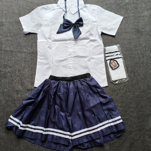 140码 英伦学院风儿童校服演出服 夏季 小学生套装