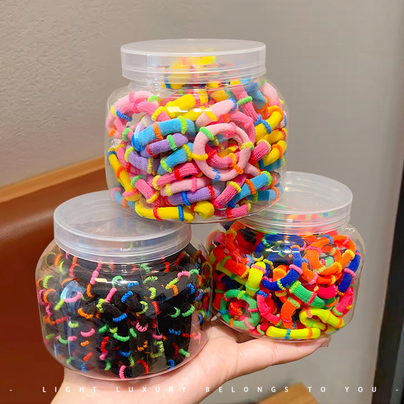 儿童发绳彩色不伤发橡皮筋女宝宝高弹力扎马尾头绳发圈小女孩发饰,童装/婴儿装/亲子装,发饰,淘宝优惠券,粉丝福利购,淘宝优惠卷