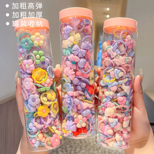儿童头绳女夏季扎头发的新款头绳宝宝发绳不伤发高弹力耐用潮时尚