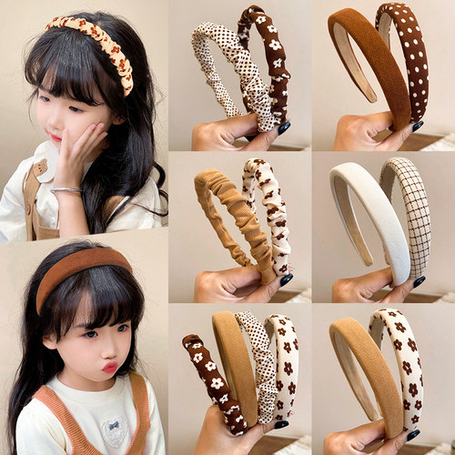 美拉德发箍秋冬儿童发卡
