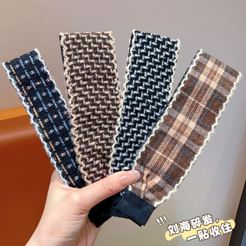 女童魔术贴刘海贴不伤发儿童发饰