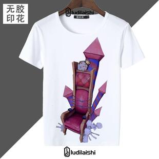 搞怪第五人格狂欢之椅圆领短袖T恤卢关表情包学生衣服佣兵侦查员