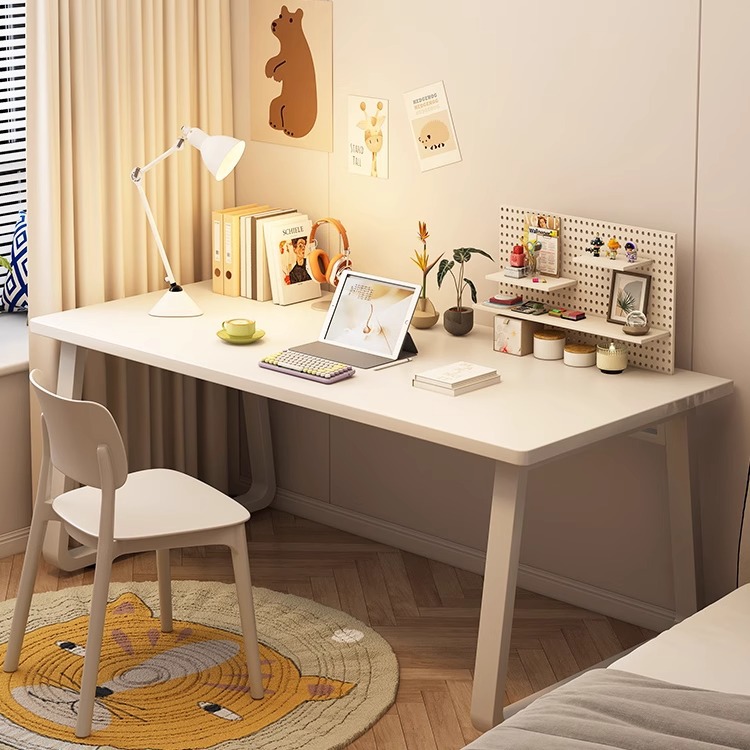 电脑桌家用长方形简易卧室书房学生学习写字桌子出租屋小户型书桌
